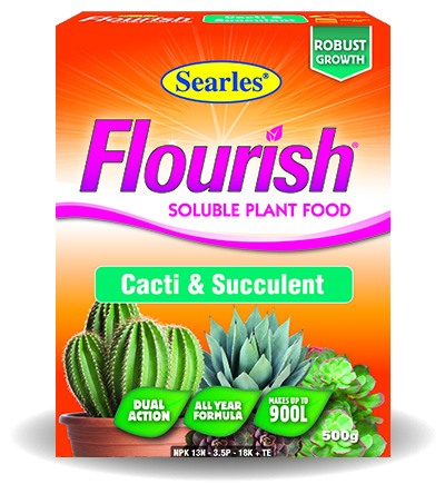Searles Flourish Cacti and Succulent Premium Plant Food 500g