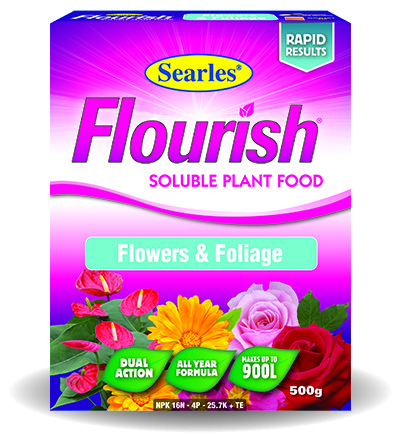 Searles Flourish Flowers and Foliage Premium Plant Food 500g