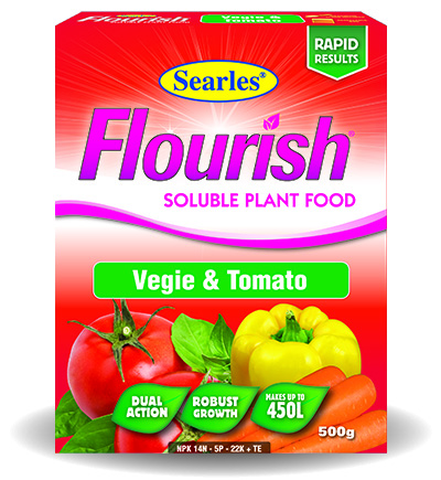 Searles Flourish Vegetable and Tomato Premium Plant Food 500g