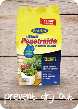 Penetraide Re-wetting granules - prevent dry out in soil