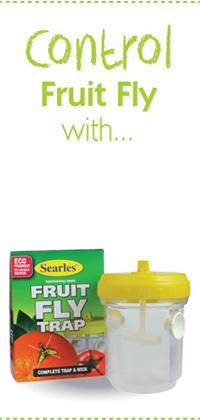 Searles Gardening Problem Solver Controlling Fruit Fly