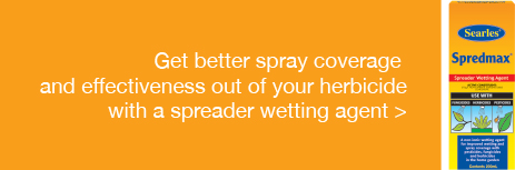 Spredmax speader wetting agent better spray coverage