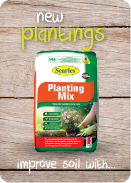 Planting mix for planting new plants