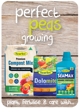 Searles Garden Products - Soil mix fertiliser plant food for growing peas