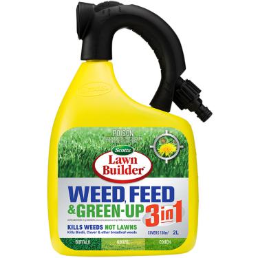 Lawn Builder Liquid Weed Feed Green Up 2lt Searles Gardening
