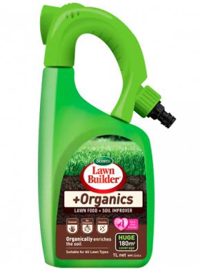 Scotts Lawn Builder + Organics Liquid Lawn Food 1L