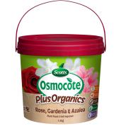 Osmocote + Organic Rose, Gardenia & Azalea Fertiliser 1.5kg