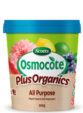 Osmocote + Organics All Purpose Fertiliser 800g
