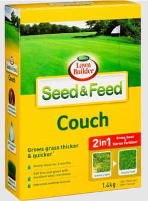 Lawn BuilderSeed & Feed Couch 1.4KG