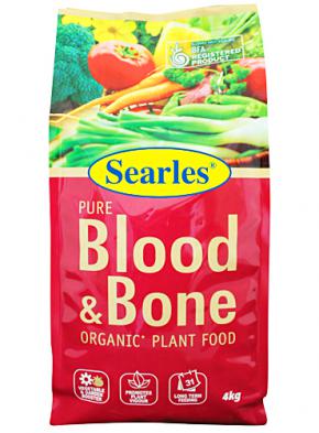 Searles Blood & Bone Organic Plant Food 4kg