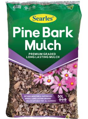 Searles Pine Bark Mulch 50Lt
