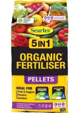 5IN1 Fertiliser Pellets 2.5kg