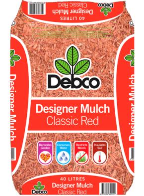 Debco Designer Mulch Red 40Lt