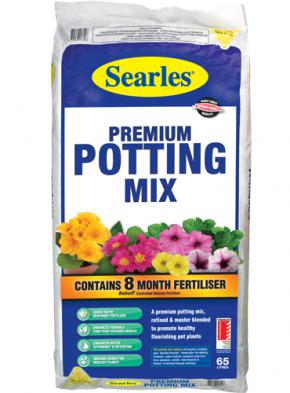 Searles Premium Potting Mix 65Lt