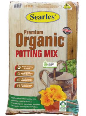 Searles Premium Organic Potting Mix 30Lt