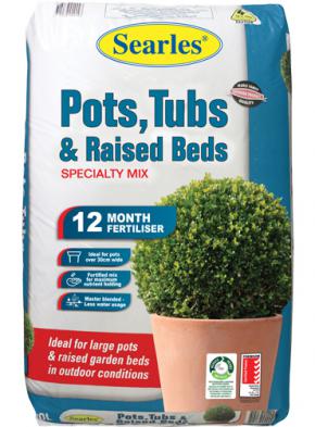 Searles Pots & Tubs Potting Mix 30Lt