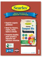 Searles Organic Compost Corflute Sign