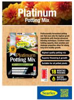 Searles Platinum Potting Mix Corflute Sign